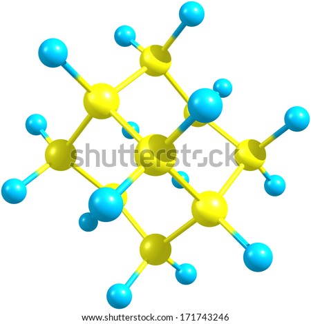 Adamantane is a colorless, crystalline chemical compound with a camphor-like odor.