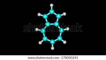 Azulene is an organic compound and an isomer of naphthalene. Whereas naphthalene is colourless, azulene is dark blue.