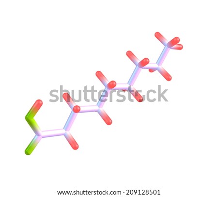 Nonanoic (pelargonic) acid is an organic compound composed of a nine-carbon chain terminating in a carboxylic acid with structural formula CH3(CH2)7COOH