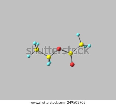 Ethyl acetate (ethyl ethanoate) is the organic compound. This colorless liquid has a characteristic sweet smell (similar to pear drops)