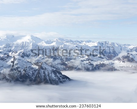 Kitssteynhorn glacier in the Alps - December 6, 2014 - Kitssteynhorn glacier in the Alps, December 6, 2014, Kaprun - Zell am See, Austria