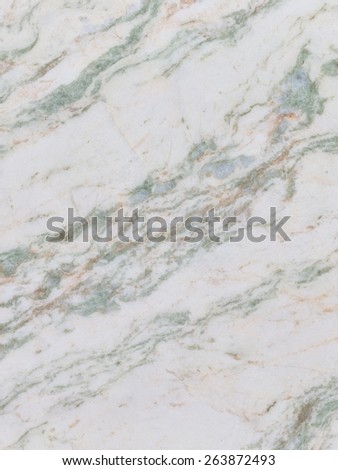beautiful decorative smooth natural light marble with green and brown veins in a large slab