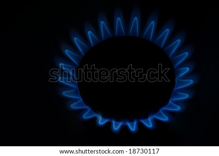 Gas fire