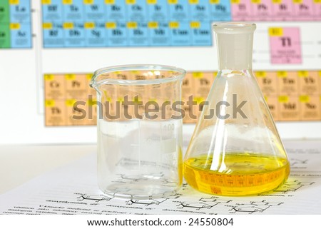 Glass laboratory equipment