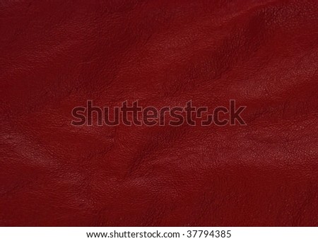 Genuine leather texture for the production of clothing of different colors fluting
