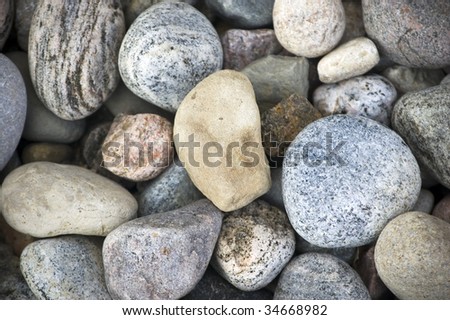 close up of zen-like boulder / abstract grunge background