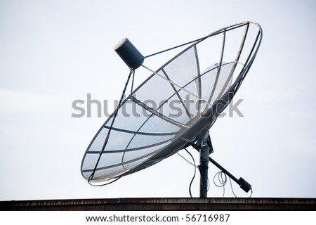 satellite dish communication industry