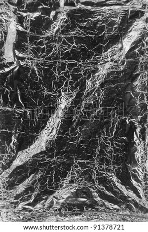 Crumpled Aluminum Foil