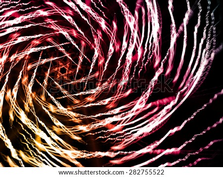 abstract fractal fantasy background with light rays