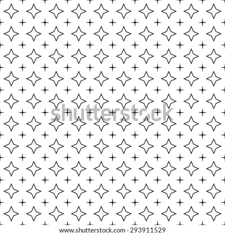 monochrome simple and stylish Geometric pattern. Seamless abstract modern texture for wallpapers and background