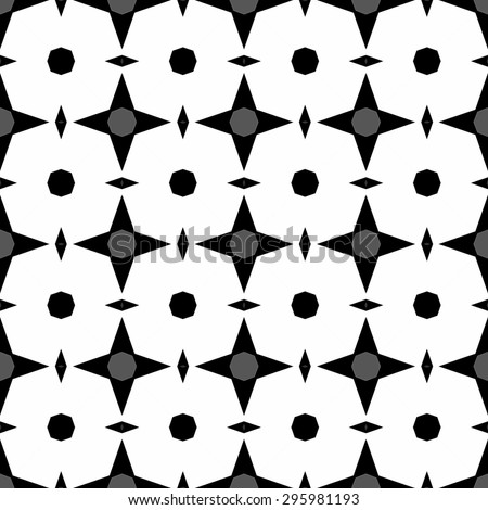 monochrome simple and stylish Geometric pattern. Seamless abstract modern texture for wallpapers and background