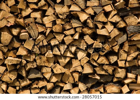 Wood pulp as background