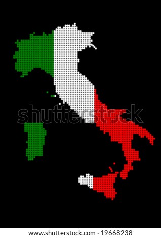 italy flag pictures. map of Italy flag vector