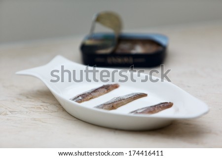marinated anchovy