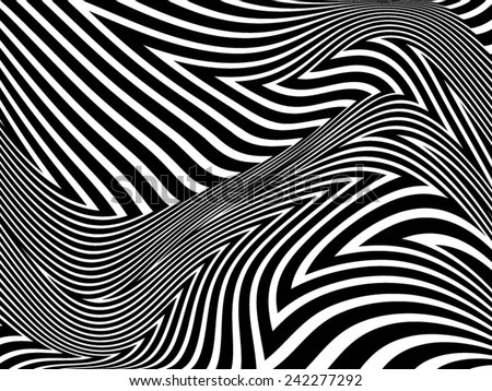 Abstract vector background. Black and white background