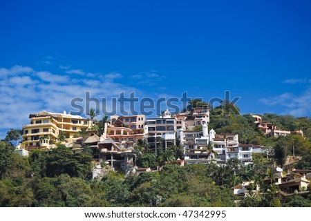 Condominiums and villas in Mismaloya, Mexico
