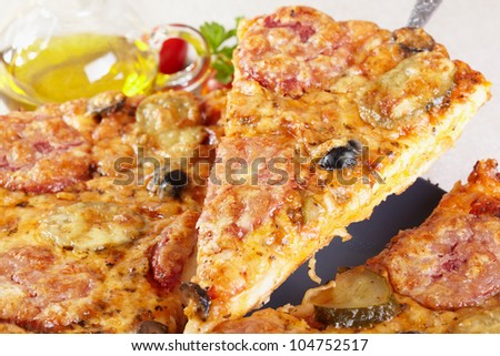 Italian Cuisine Pizza