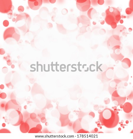 abstract red background glitter lights round shapes geometric circle background