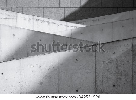 Modern Architecture Details Structure Concrete wall