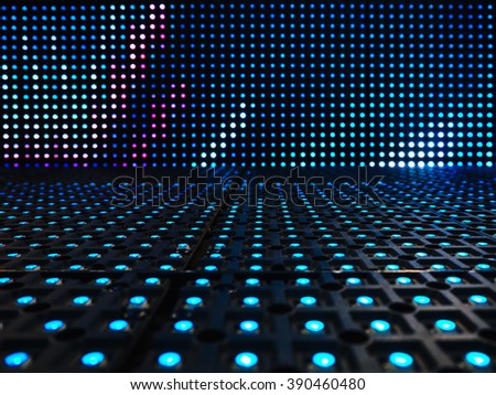 Led light digital Pattern Technology system Abstract background