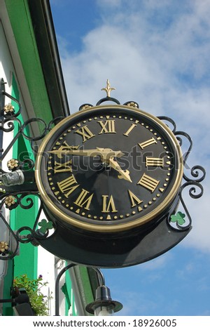 irish clock