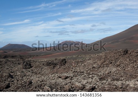 The picture belongs to a series of pictures from the holiday island of Lanzarote