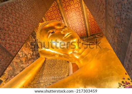 Reclining Buddha Statue, Wat Pho, Bangkok