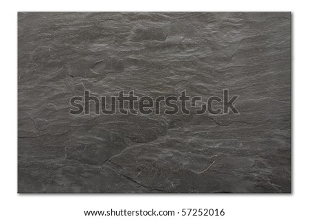 flat background texture of slate floor tile