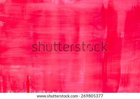 art abstract red painted texture