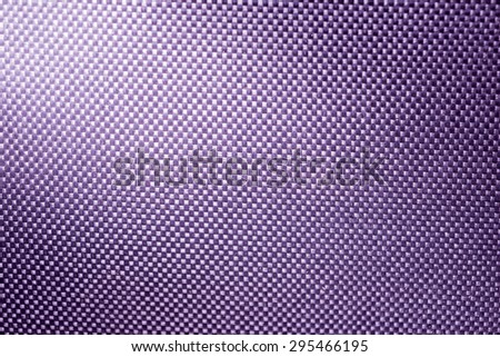 violet fabric nylon background texture with light from corner