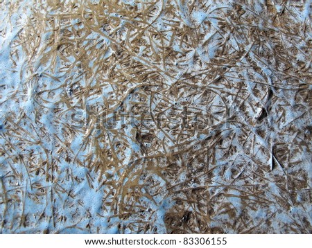 surface with synthetic fiber texture