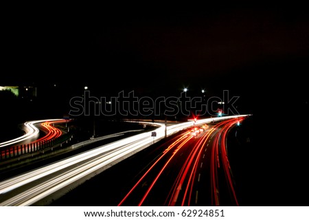 new york city streets at night. new york city streets at night