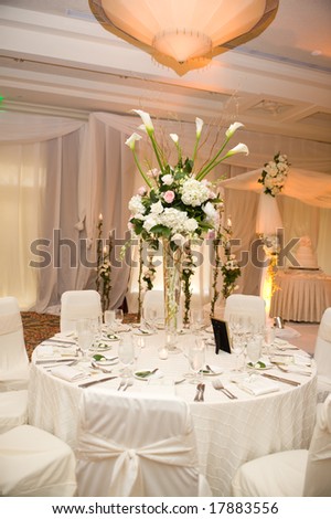 images white wedding table decorations