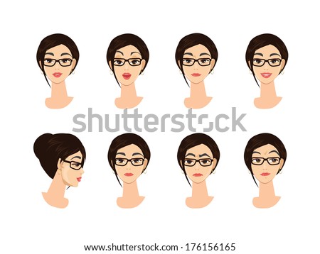 Business Woman Character Emotions Business Woman Character Emotions
