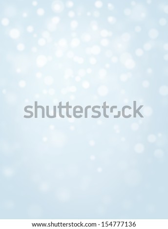Beautiful arrangement of soft lights to make perfect snowy background or wallpaper