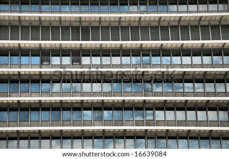 Lines and lines of windows(Release Information: Editorial Use Only. Use of this image in advertising or for promotional purposes is prohibited.)