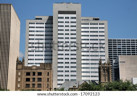 Behemoth Skyscrapers of Houston(Release Information: Editorial Use Only. Use of this image in advertising or for promotional purposes is prohibited.)