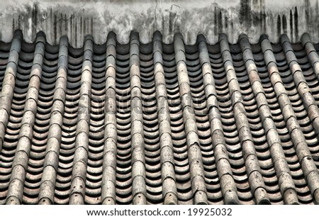 Buddhist Roofing Tiles