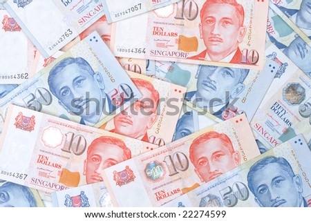 Singapore Dollar Picture on Dollar A Stack Of Singapore One Dollar Find Similar Images
