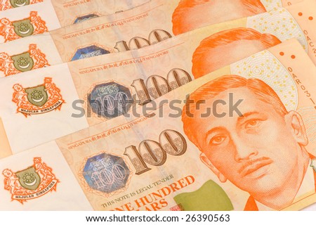 Singapore Dollar Picture on Hundred Dollar Banknote Australian Fifty Dollar Note Find Similar