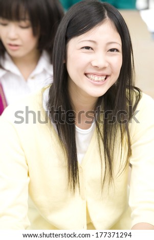 Japanese Students in a lecture