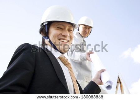 Japanese Businessman with a smile