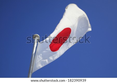 An image of the Japanese flag
