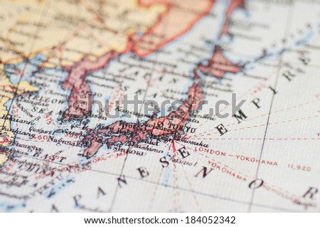 An image of Map of Japan