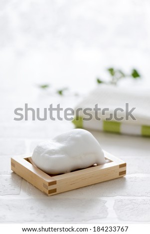 An image of Soap and lather.