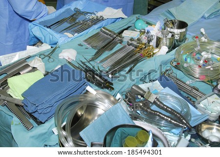Hospital surgery tools