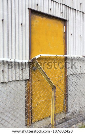 Factory door