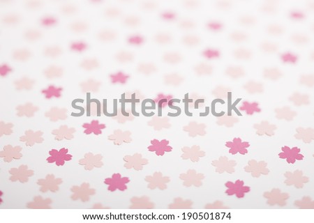 Cherry blossom pattern background