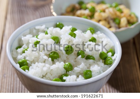 Flip egg beans and rice