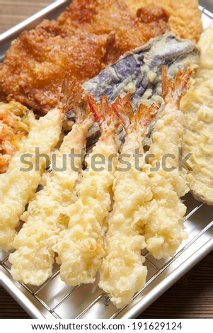 An image of Fried tempura